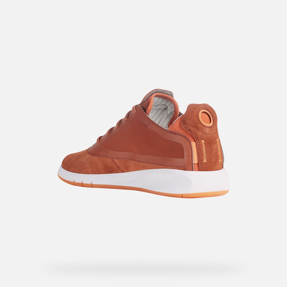 Tenis Geox Homem Laranja - Aerantis - OYWKB0459